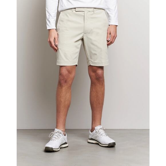 RLX Ralph Lauren Tailored Stretch Shorts Classic Fit Sand Golf Resort Luxe - Picture 1 of 12